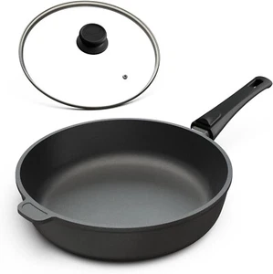 Hoffmann Beschichtete Aluguss Pfanne Induktion 26 cm mit Deckel - Bild 1 von 1