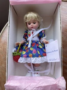 Madame Alexander Sammlerstück Strawberry Pie Wendy 8" Puppe #27940 Neu im Karton - Bild 1 von 5