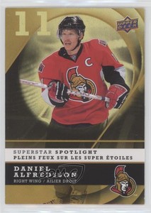2008 Upper Deck McDonald's Restaurant Superstar Spotlight Daniel Alfredsson HOF