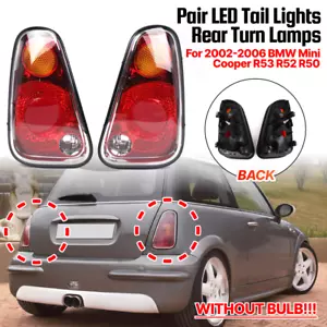 Pair For 2002-2006 BMW Mini Cooper R53 R52 R50 LED Tail Lights Rear Turn Lamps - Bild 1 von 6