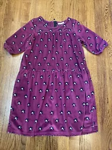 Kids Rockets of Awesome Velvet Purple Star Dress Size 10 - Picture 1 of 1