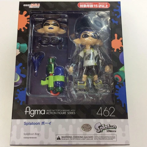figma Splatoon Boy Figure #462 Good Smile Company Japan Import Cover