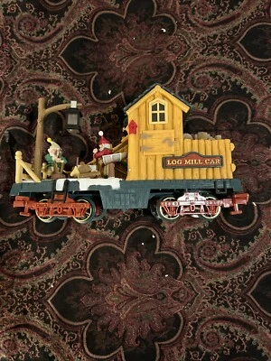 HOLIDAY EXPRESS TRAIN LOG MILL CAR READ - Image 1 of 4