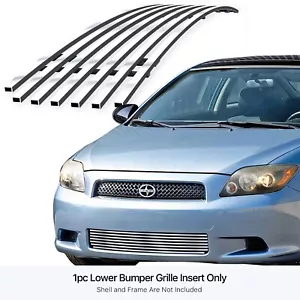 Fits 2005-2010 Scion TC Lower Bumper Stainless Chrome Billet Grille Grill Insert - Picture 1 of 7
