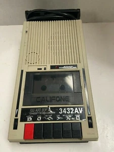 Califone Cassette Recorder Model 3432AV - Picture 1 of 5