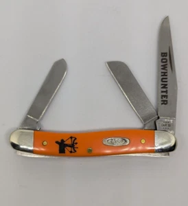 Case Pocket Knife Orange Synthetic Bowhunter  Medium Stockman AWTC18BH - Picture 1 of 8