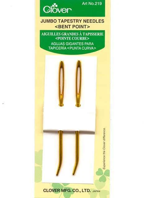 Trébol: Agujas de tapiz gigante:: Juego de 2 puntas dobladas Foto 1 de 1