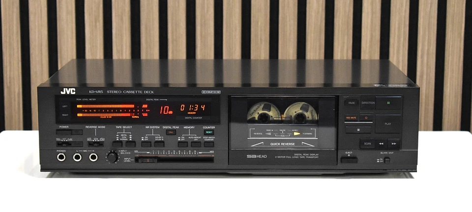 JVC KD-VR5 Reverso de coche Tapedeck excelente estado técnicamente impecable - Imagen 1 de 4