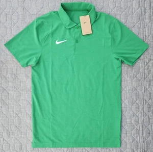 Nike Men's Dri-FIT S/S Woven Stretch Polo in Classic Green FJ9554-315; Small - Picture 1 of 10