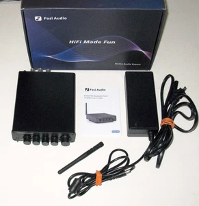 Fosi Audio BT30D PRO Bluetooth 5.0 2.1 Channel Receiver Amplifier Class D HiFi - Picture 1 of 8