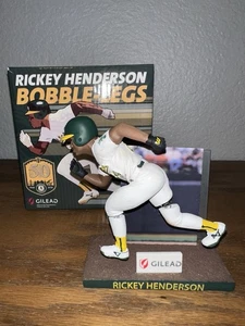 2018 Rickey Henderson Legs Bobblehead SGA NEW Oakland A's Athletics Pristine SB - Bild 1 von 3