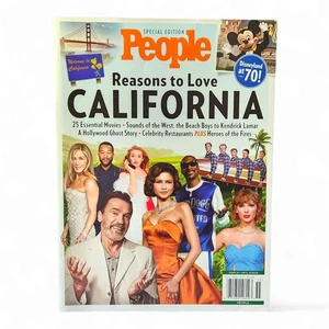 2025 PEOPLE MAGAZINE REASONS TO LOVE CALIFORNIA Time life Kendrick Lamar Lakers - Imagen 1 de 1