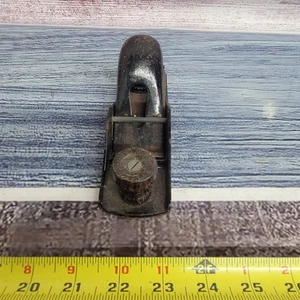 Avión de madera bloque vintage 7" piezas/reparación fundidas a presión sin marca - Imagen 1 de 5