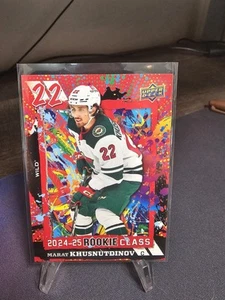 Marat Khusnutdinov Rookie Class Target Exclusive RC-26 Red Minnesota Wild - Picture 1 of 1