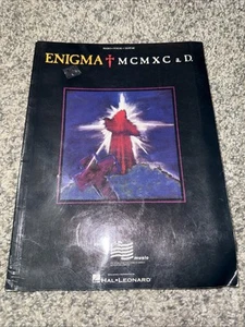 Enigma MCMXC a.D. - piano/vocal/guitar Music Book 1994 Hal Leonard - Picture 1 of 6