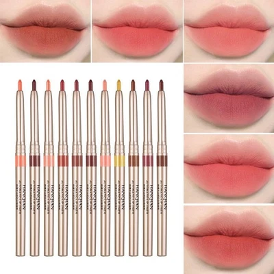Matte Lipliner Lipliner Lipstick Cosmetics Makeupmatte Silky Moisturizing & - Image 1 of 4