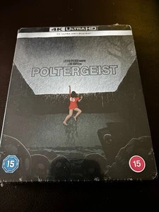 Poltergeist-Steven Spielberg- 4K UHD BLU RAY - Steelbook - Neu & OVP. in Folie ! - Bild 1 von 2