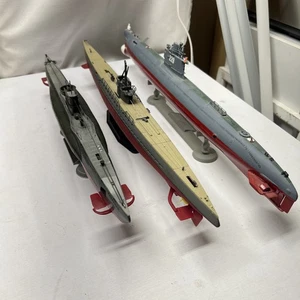 Lot Of 3 Uboat Submarine Models - Picture 1 of 21