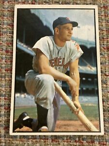 1953 Bowman Color #  8 Al Rosen Cleveland Indians “Flip” NM/MT