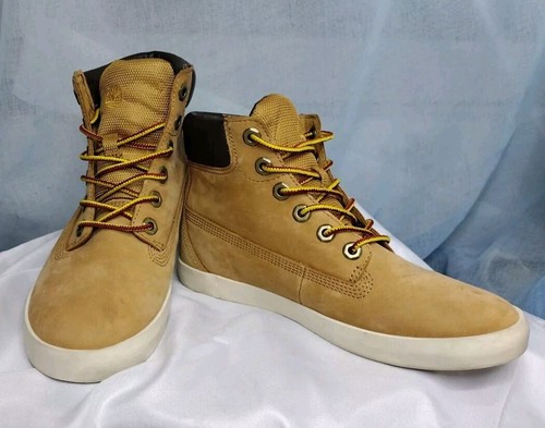 Stivali da sneaker Timberland Eden quadrati flannery marrone chiaro nabuck donna US 7 AG5