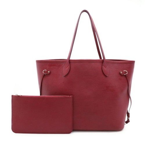 LOUIS VUITTON（LV） Louis Vuitton Epi Neverfull MM borsa tote tracolla rosa fucsia con marsupio M40882