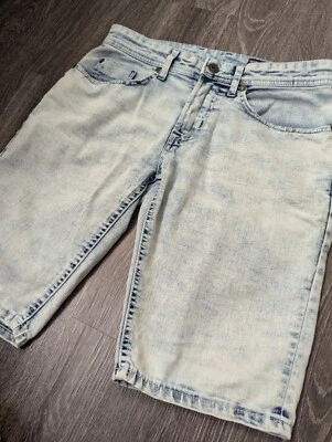 Bermuda Buffalo David Britton Evan-X Masculina W30 Jeans Lavagem Elástica - Imagem 1 de 4