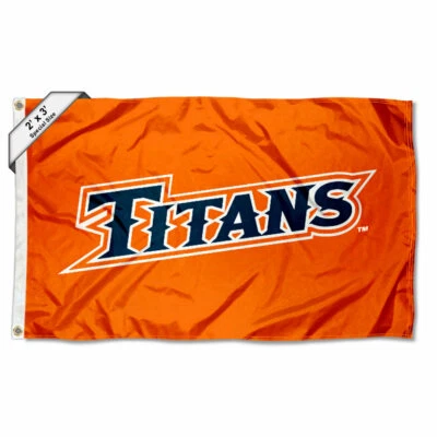 UC Fullerton Titans Orange 2'x3' Flag - Image 1 of 4