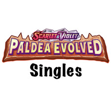 English Pokemon Paldea Evolved PALen Singles, EX, IR, SR, SIR, URs NM