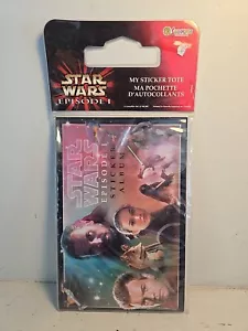 SANDY LION - STAR WARS TOTE -EPISODE 1 - over 100 stickers - NEW - Picture 1 of 4