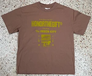 Honor The Gift Live From The Inner City Men's Short Sleeve T-Shirt Size Medium - Picture 1 of 7