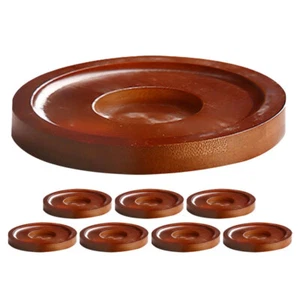 8 Pcs Rotating Coaster Round Coasters for Restaurants Cork Glasses - Bild 1 von 12