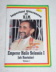 Ważne wypowiedzi H.I.M., cesarza Haile Selassie I Jah Rastafari (1996)