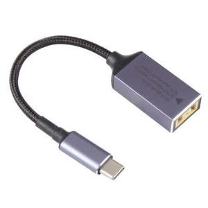 Cavo Adattatore USB-C/Type-C Maschio a Spina Quadrata Femmina Nylon Intrecciato per Lenovo - Foto 1 di 6