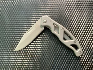 Gerber Mini Paraframe Serrated Edge Stainless Steel Pocketknife - Picture 1 of 4