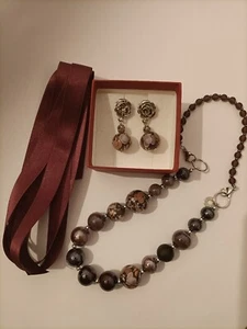 Completo collana bracciale con orechini Antica Murrina autentico Made in Italy. - Foto 1 di 8