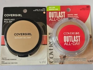 CoverGirl Outlast All Day Matte Finishing Face Pressed Powder Compact Oil Free - Picture 1 of 6