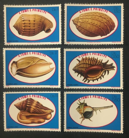 São Tomé & Príncipe 1981 - Shells set MNH Cover