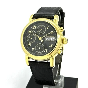 Montblanc Meisterstück Chronograph Stahl / vergoldet Automatik Herrenuhr 7001  - Bild 1 von 5