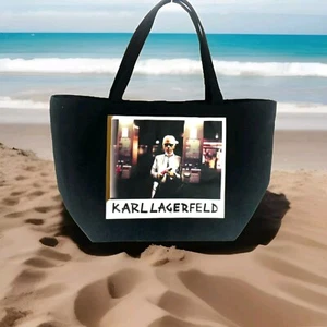 KARL LAGERFELD  TASCHE CANVAS  SHOPPER  XXL * K/ARCHIVE * SHOPPING BAG  NEU - Bild 1 von 5