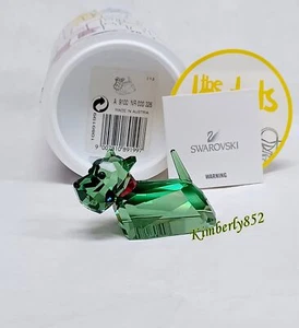 Swarovski Scottie Dog Lovlots Green Crystal Authentic NEW 1089199 - Picture 1 of 9