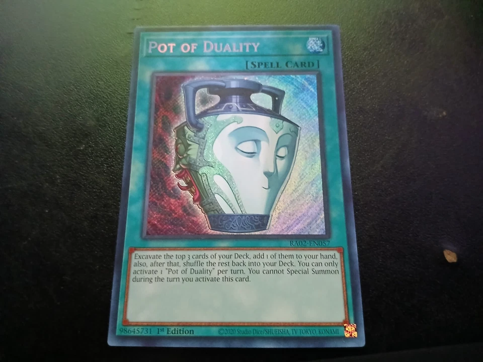 Pot of Duality (Secret Rare) RA02-EN057 25th Anniversary Rarity Collection II... - Image 1 of 1
