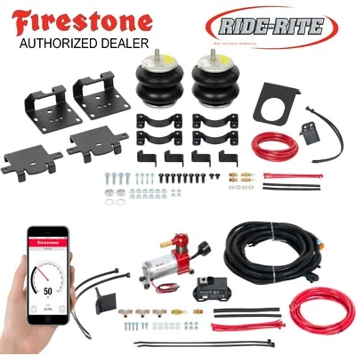 Bolsas Firestone Ride Rite compresa inalámbrica para Silverado Sierra 2500 3500 11-25 Foto 1 de 4