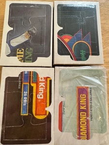 1984-86 Donruss Diamond Puzzles Komplettsatz Aaron, Williams, Gehrig, Snider - Bild 1 von 1