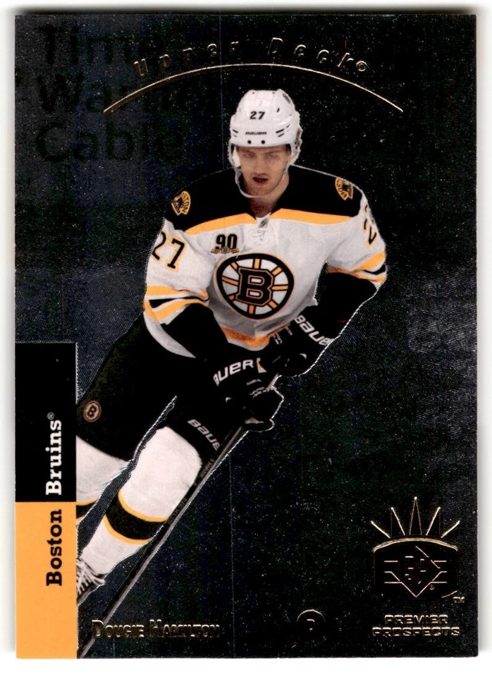 2013-14 SP Authentic "93-94 Retro Premier Prospects Dougie Hamilton Rookie #PP-5 - Image 1 of 2
