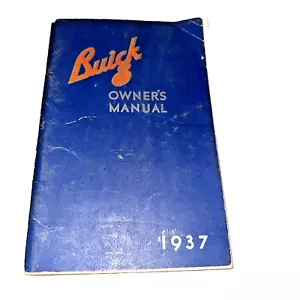 Vintage Original Buick All Models 1937 Maintenance/Owners Manual, SEE DESC - Bild 1 von 6