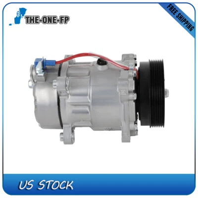 Compresor de aire acondicionado para Volkswagen Cabrio Golf Jetta Passat 1,9 L 2,0 L 1995-1999 Foto 1 de 4