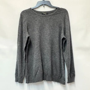 Charter Club Womens Plus 0X Grey Cinder Cashmere Long Sleeve Sweater NWT BF17 - Picture 1 of 4