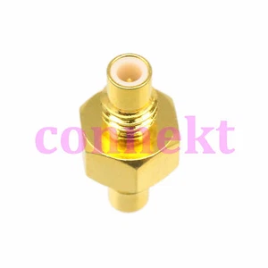 1 Stück SMC Stecker auf SMC Stecker Mitte RF Koaxial Adapter Steckverbinder - Bild 1 von 4