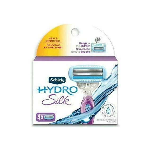 Schick Hydro Silk Refill Blade Cartridges - 4 Packs of 5