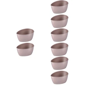 8 pcs Multi-function Steamer Bowls Sturdy Egg-shaped Carbon Steel Steamer Bowls - Picture 1 of 12